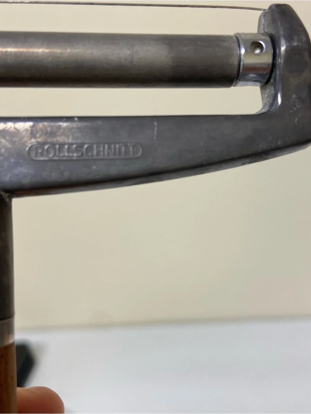 Westmark Rollschnitt Stainless Steel Roller Style Cheese Slicer Germany Vtg